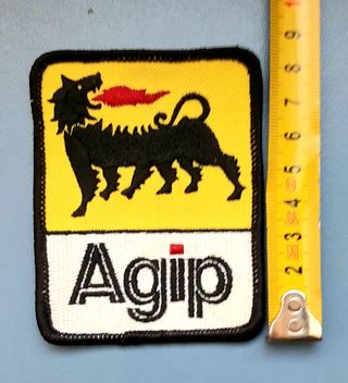 Parche bordado AGIP