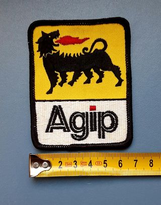 Parche bordado AGIP