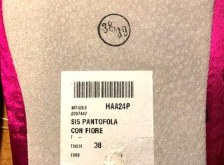 CONBIPEL Ciabatte donna n.38/39 -NUOVE