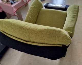 Sofá individual reclinable