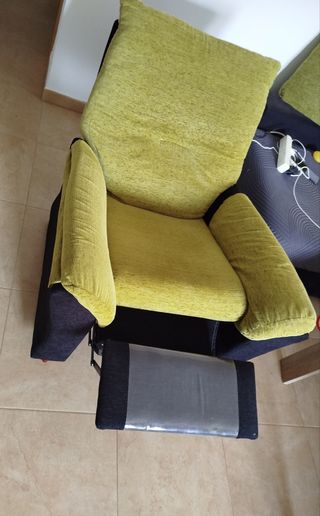 Sofá individual reclinable