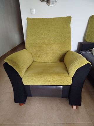 Sofá individual reclinable