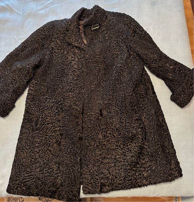 Abrigo vintage mujer