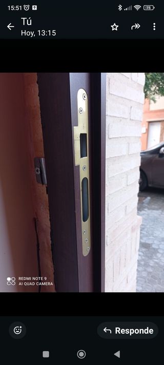 Puerta de aluminio 