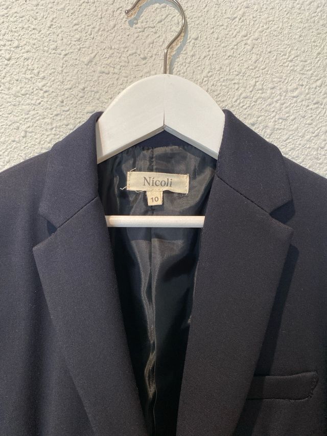 Blazer niño azul marino de Nicoli