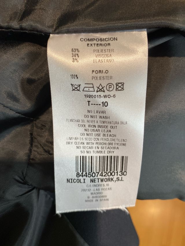 Blazer niño azul marino de Nicoli