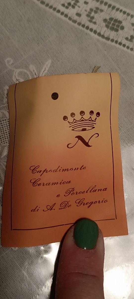 2 portavelas Capodimonte