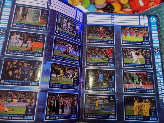 Colección completa champions league 21/22