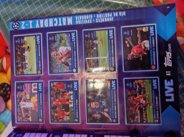 Colección completa champions league 21/22