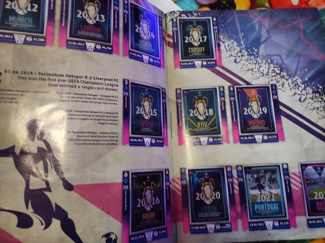 Colección completa champions league 21/22