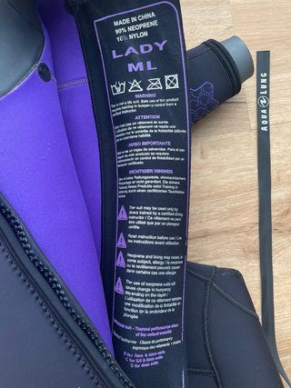 Neopreno para mujer aqualung