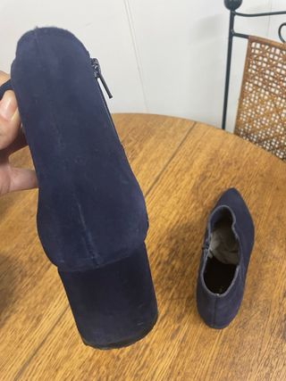 Botines serraje Cortefiel