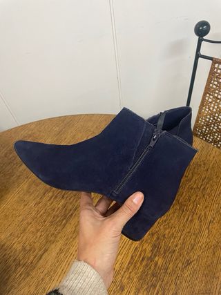 Botines serraje Cortefiel