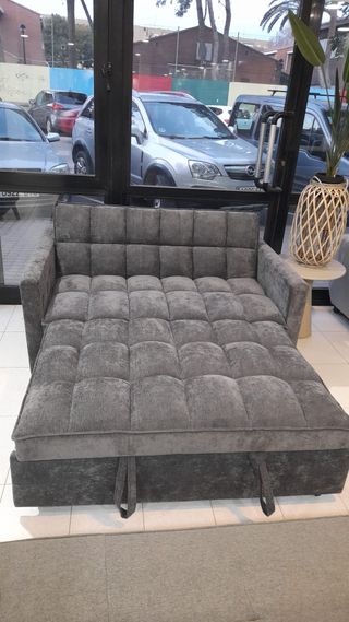 SUPER OFERTA SOFA CAMA TLE GRIS HNA