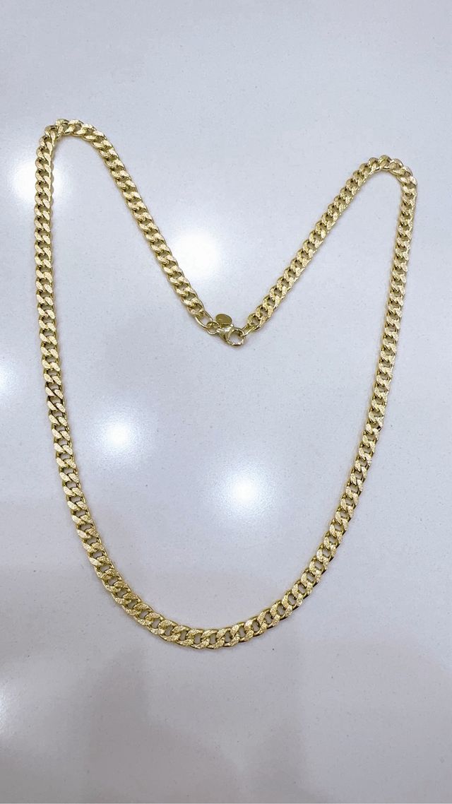 Collana groumette in oro giallo 18kt 750