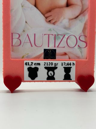 Marcos de fotos personalizado de bb