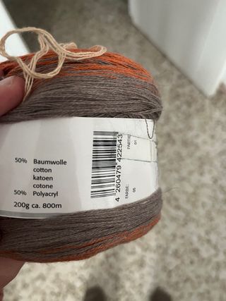 Ovillo woolly hugs bobble cotton