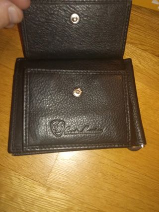 Portafoglio uomo nuovo in pelle