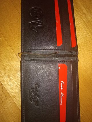 Portafoglio uomo nuovo in pelle