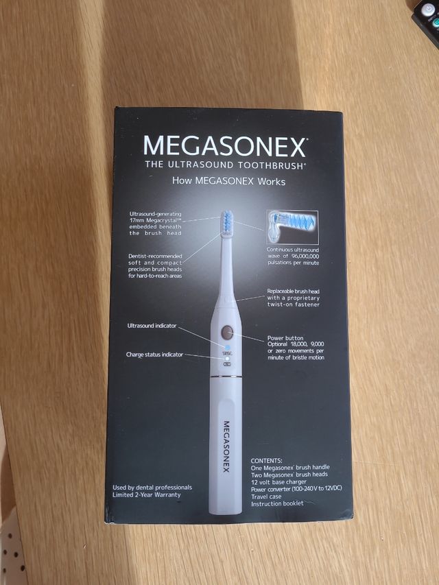 Cepillo dental ultrasónico Megasonex