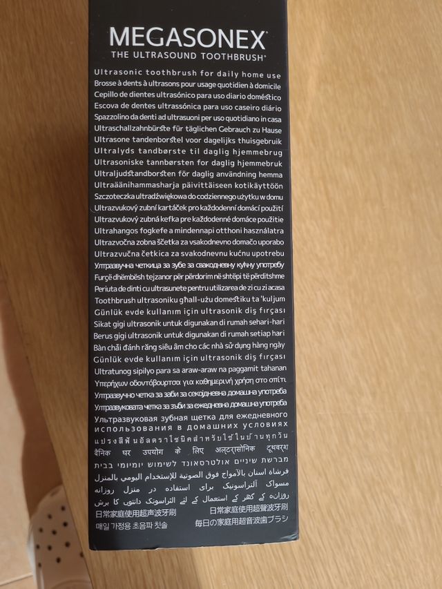 Cepillo dental ultrasónico Megasonex