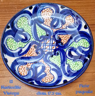 Platos decorativos cerámica vintage