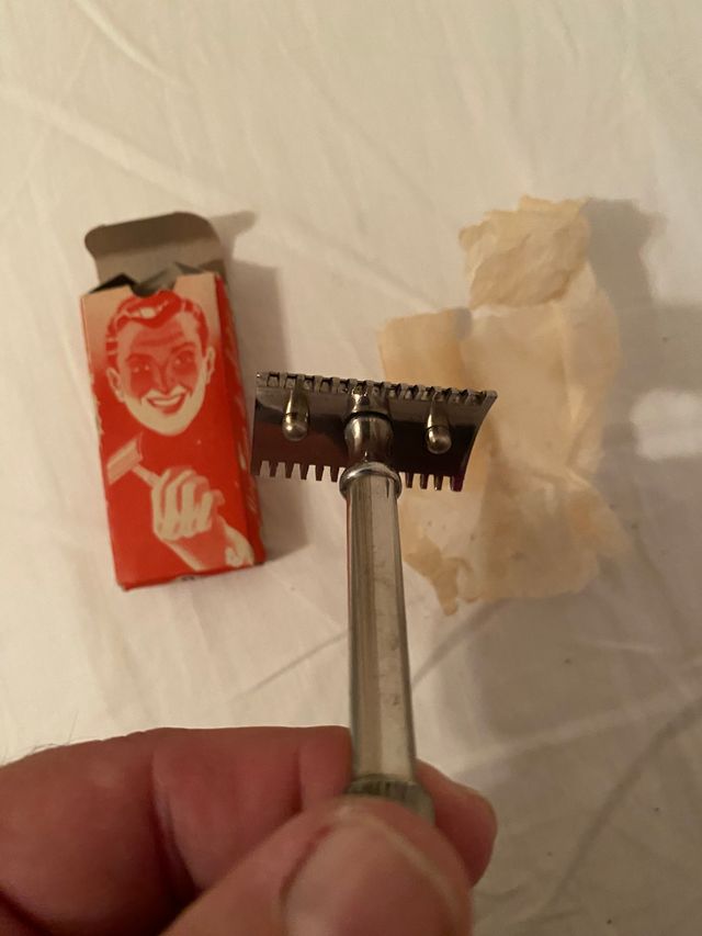 Maquinilla de afeitas de cuchillas