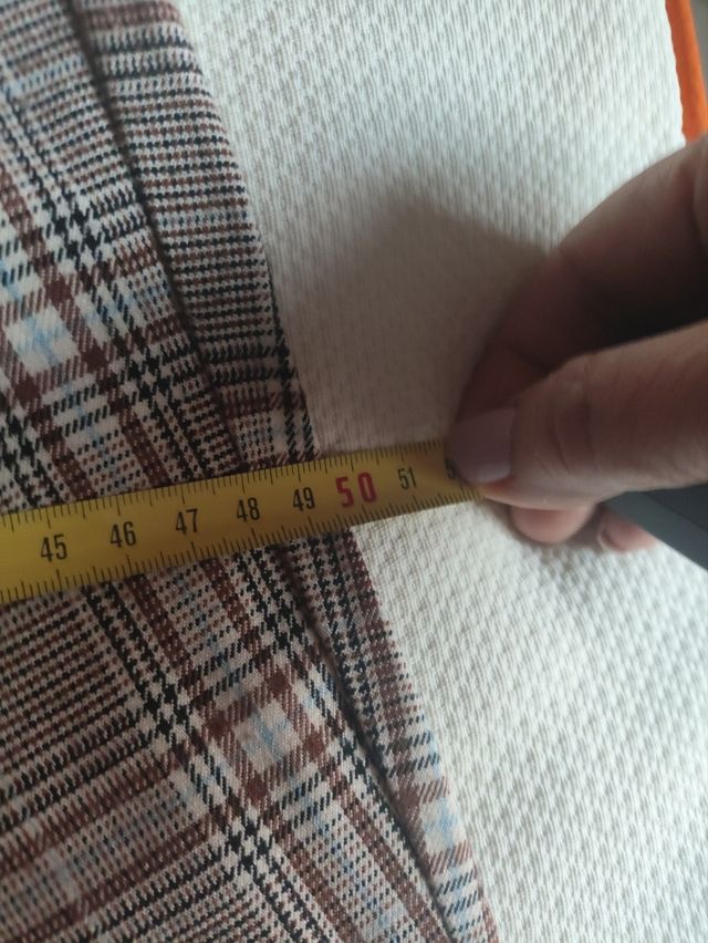 Pantalón de cuadros de Stradivarius