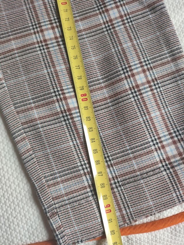 Pantalón de cuadros de Stradivarius