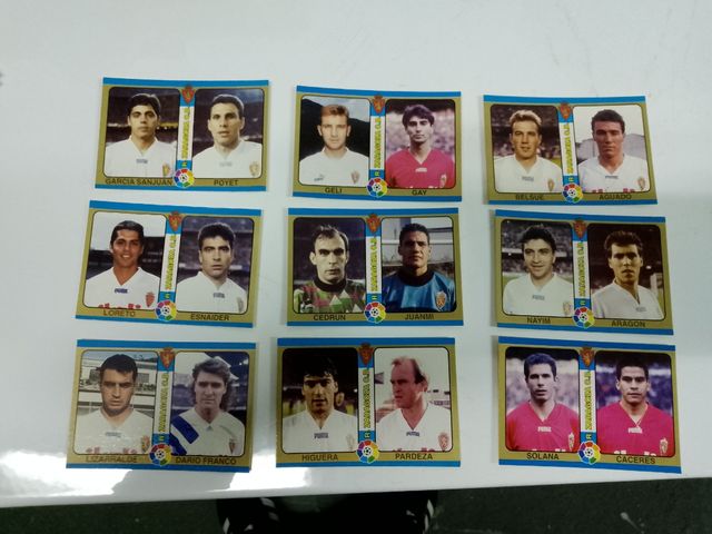 LOTE cromos REAL ZARAGOZA temp.95