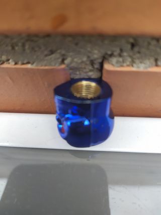 🎯 4 Tapones BLUE SKULL para válvulas gordas. 