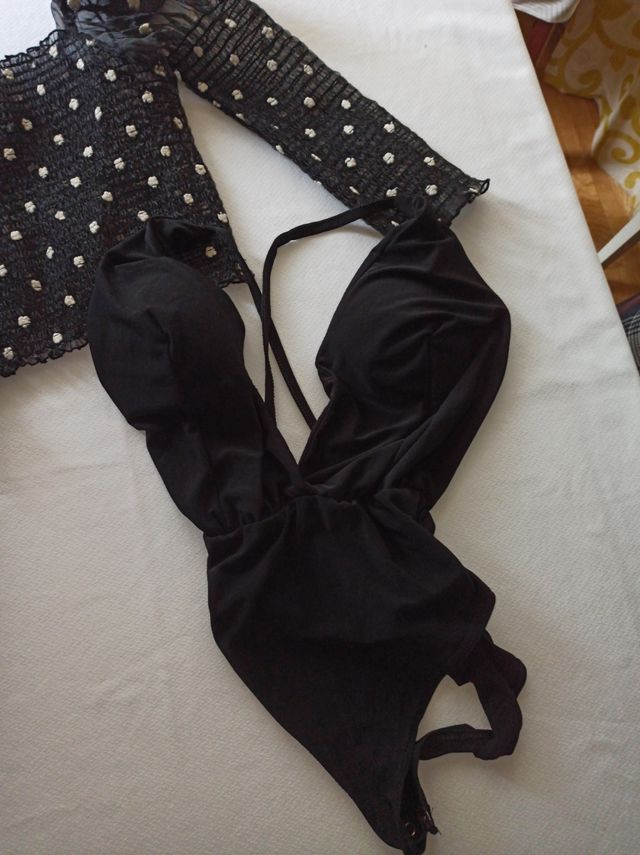 TOP GASA TRANSPARENCIAS LUNARES y BODY