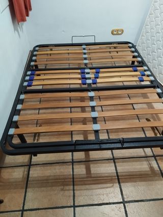 Cama+Colchon articulada manual