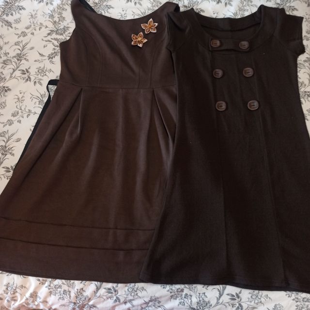 Vestidos color marrón talla M