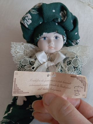 Bambola Porcellana Capodimonte