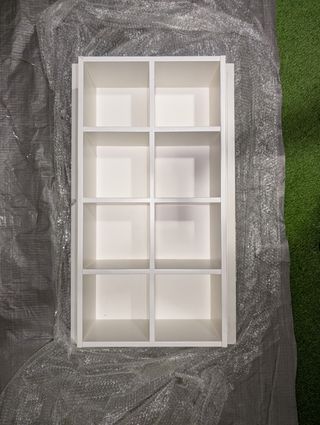 Estantería blanca de diseño 103x61 REBAJA