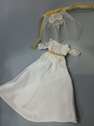 Vestido original  muñeca nancy novia
