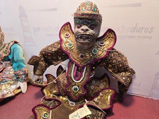 2 marionetas Tailandesas muy antiguas