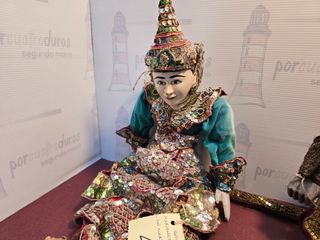 2 marionetas Tailandesas muy antiguas