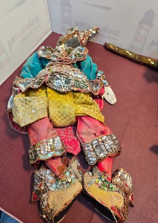 2 marionetas Tailandesas muy antiguas