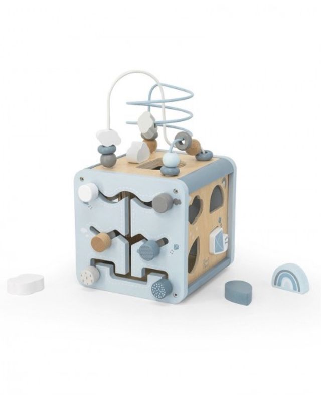 Cubo de actividades motoras niños