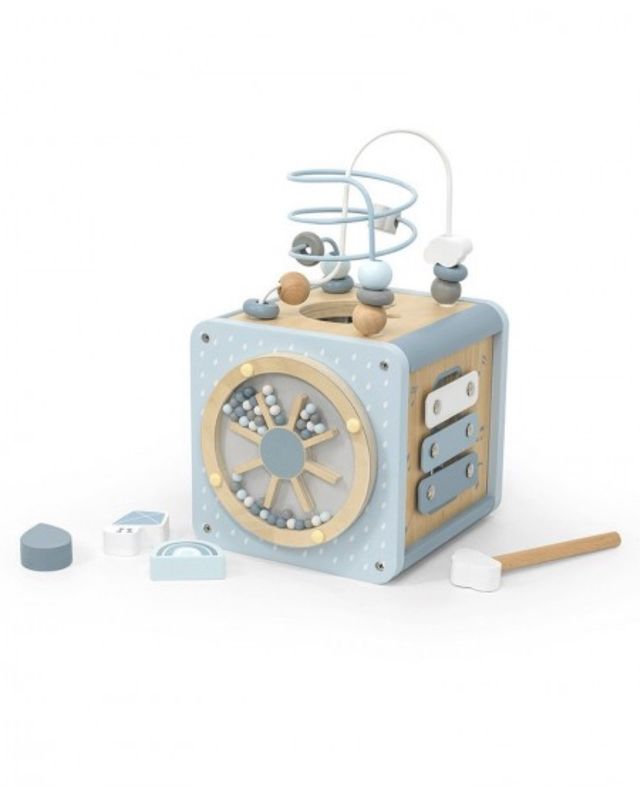 Cubo de actividades motoras niños