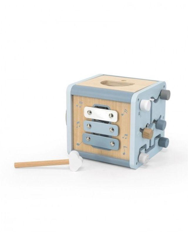 Cubo de actividades motoras niños