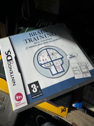 Caja Juego Brain Training Nintendo DS