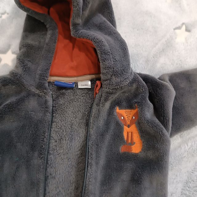 Chaqueta polar bebé