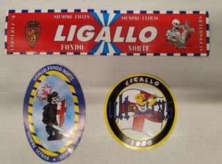 Adesivi pegatina ultras ligallo fondo norte