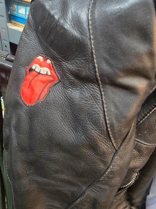 Chaqueta piel moto HARRO talla 50