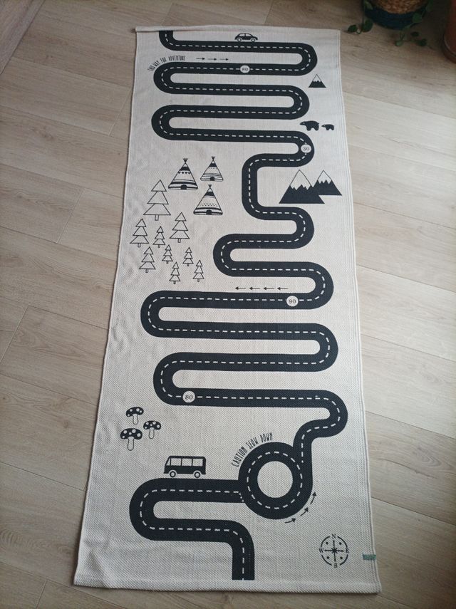 Tappeto per bambini strade e auto oyoy design