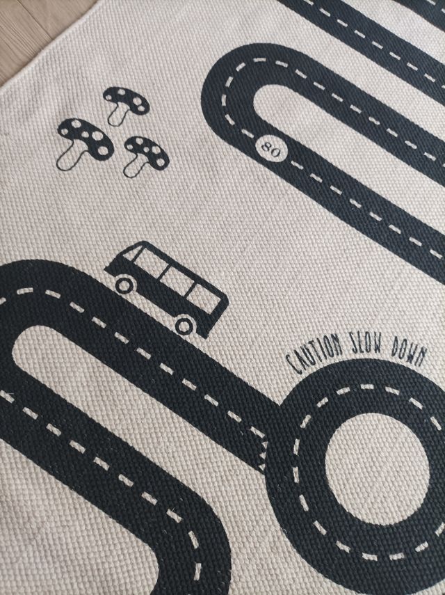Tappeto per bambini strade e auto oyoy design