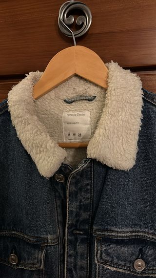 Cazadora vaquera azul hombre 